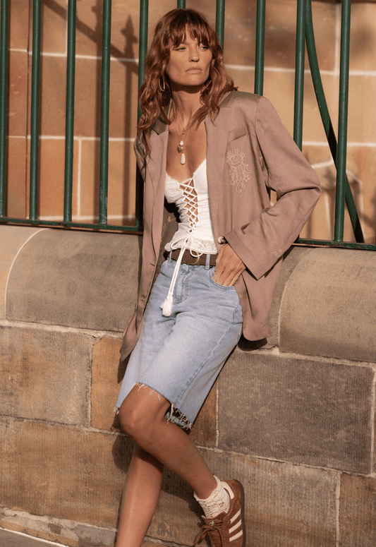 Spell - Dallas Blazer - Smokey Taupe