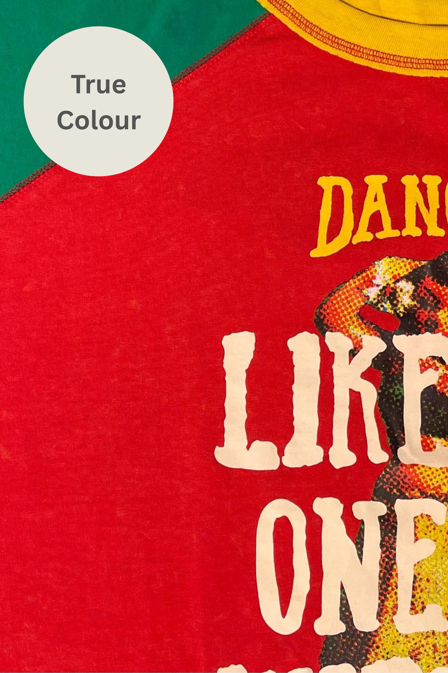 Sabbi - The Dance Raglan Tee - Red