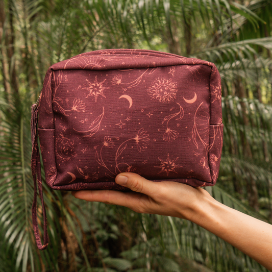 Wandering Folk - Dreamy Moons - Zip Bag