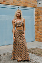 Load image into Gallery viewer, Ottway The Label - Clay Striped Maxi Skirt
