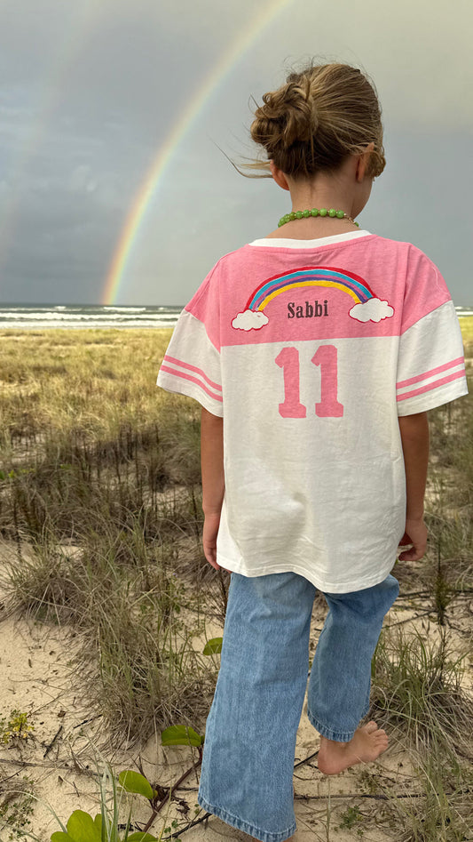 Sabbi - The Kids Pony Club Tee - Pink