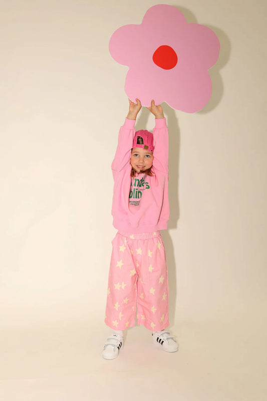 Sunday Siblings - Dusty Star Pants - Pink