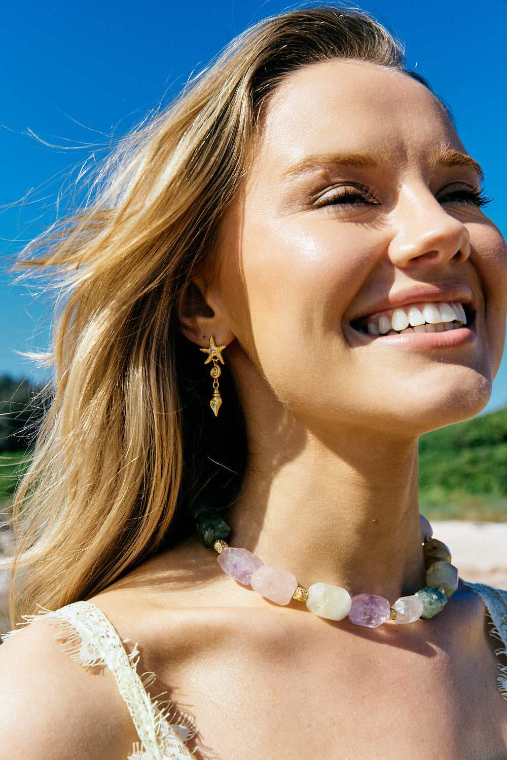 Indigo & Wolfe - Corfu Earrings