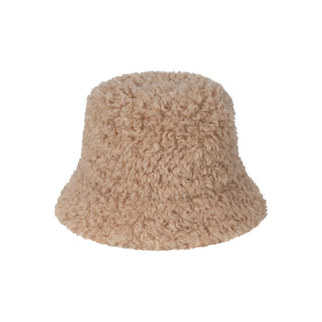 Lack Of Color - Fluffy Bucket Hat - Cream