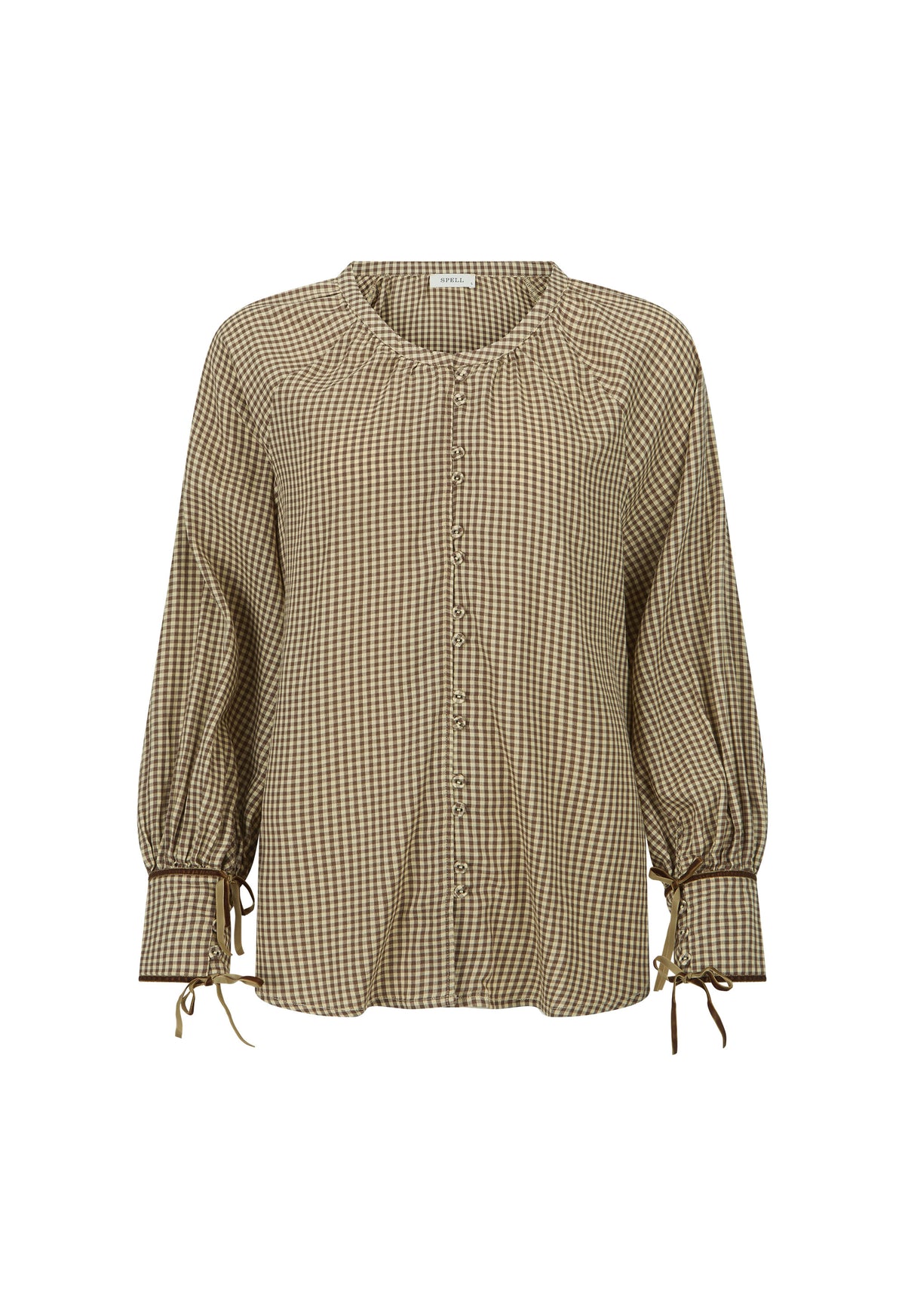 Spell - Garden Gate Blouse - Gingham
