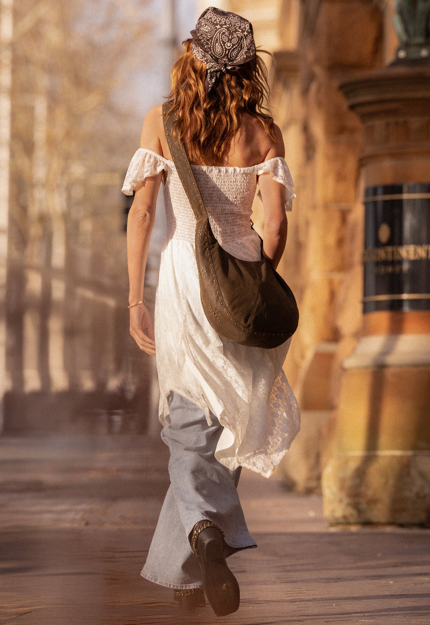 Spell - Glastonbury Lace Dress - Antique White