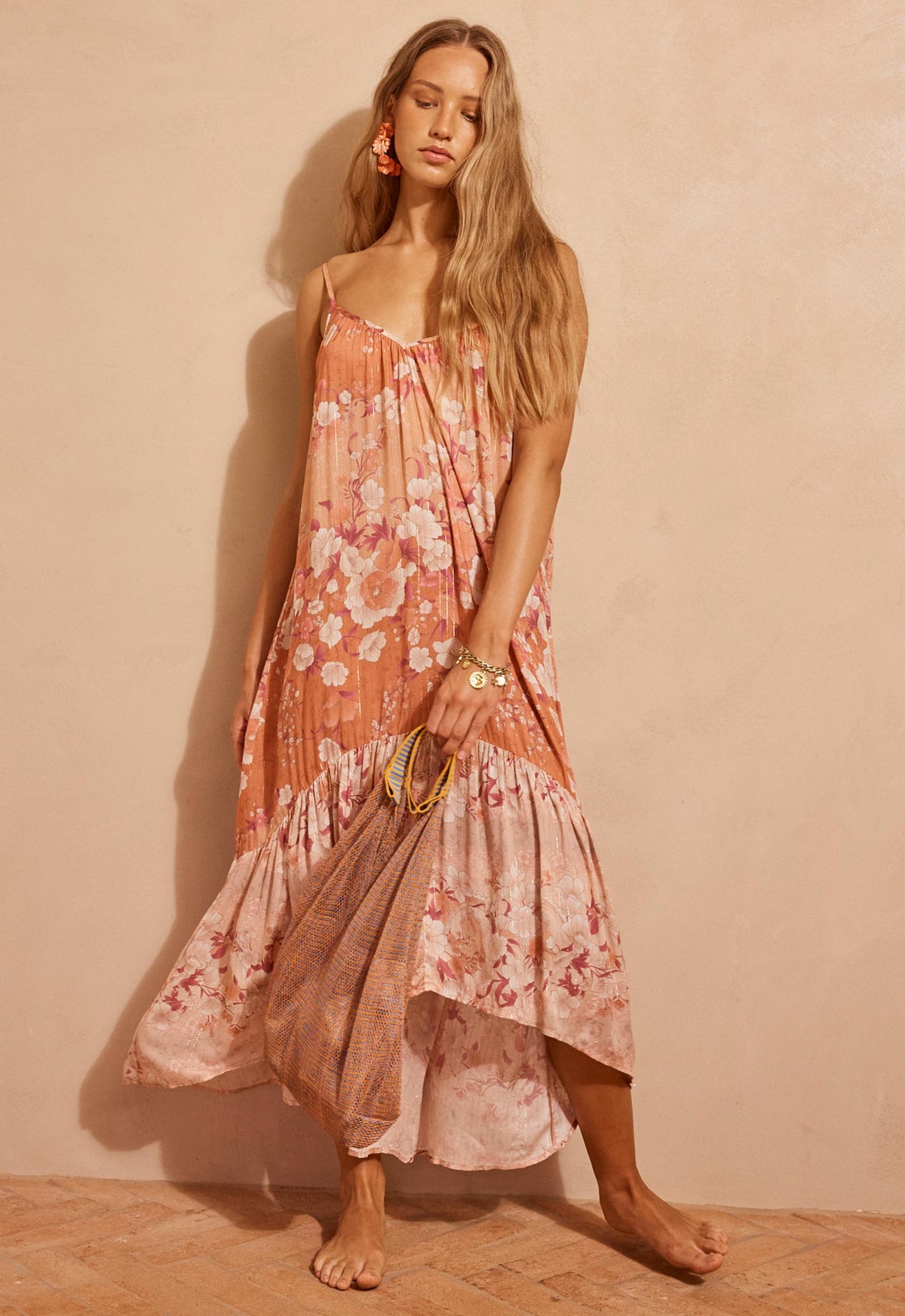 Spell - Isola Strappy Dress - Sunfade