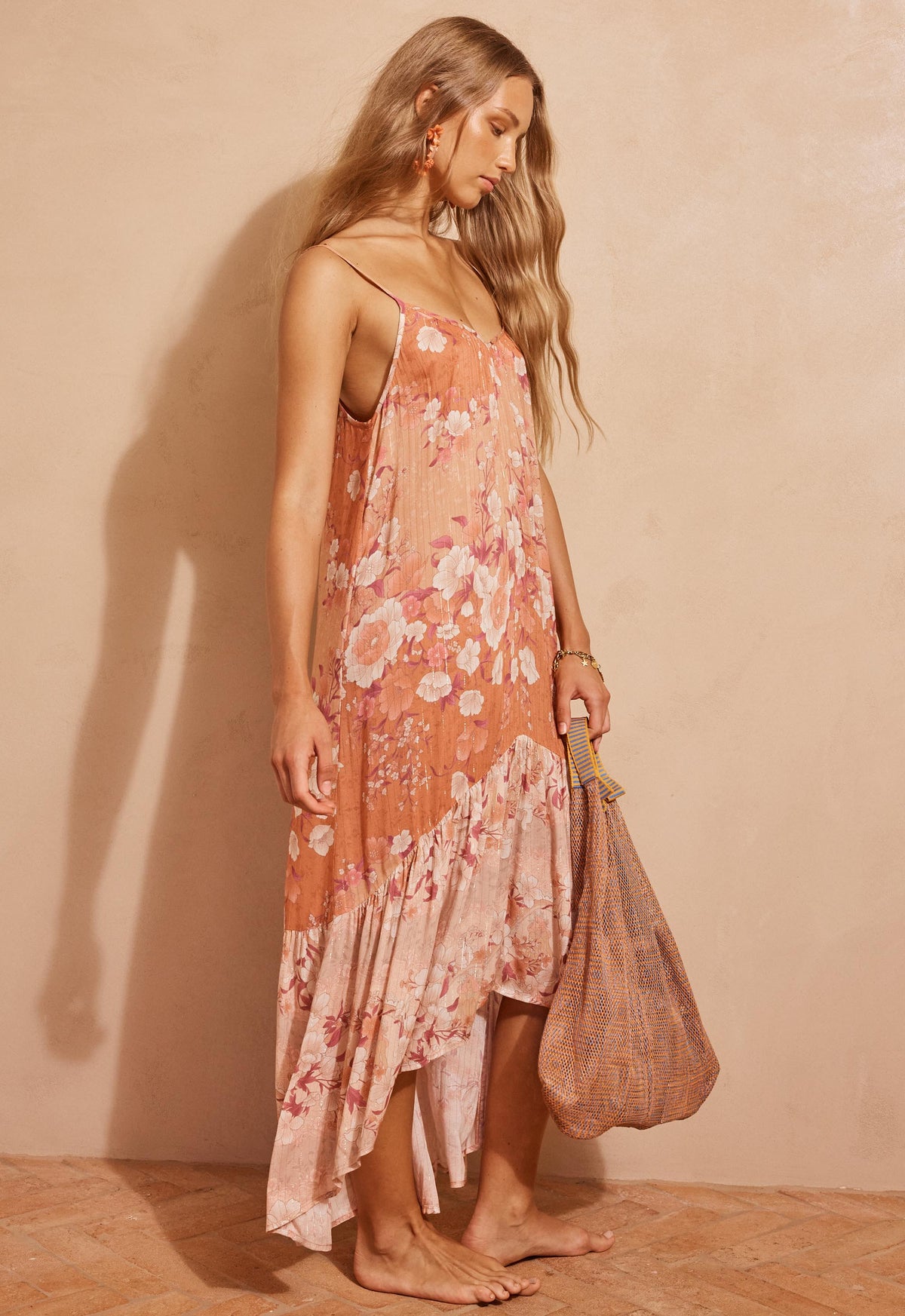 Spell - Isola Strappy Dress - Sunfade