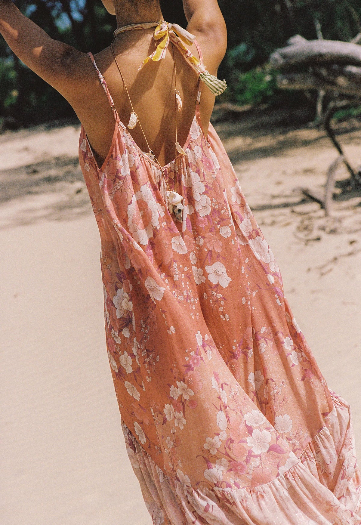 Spell - Isola Strappy Dress - Sunfade