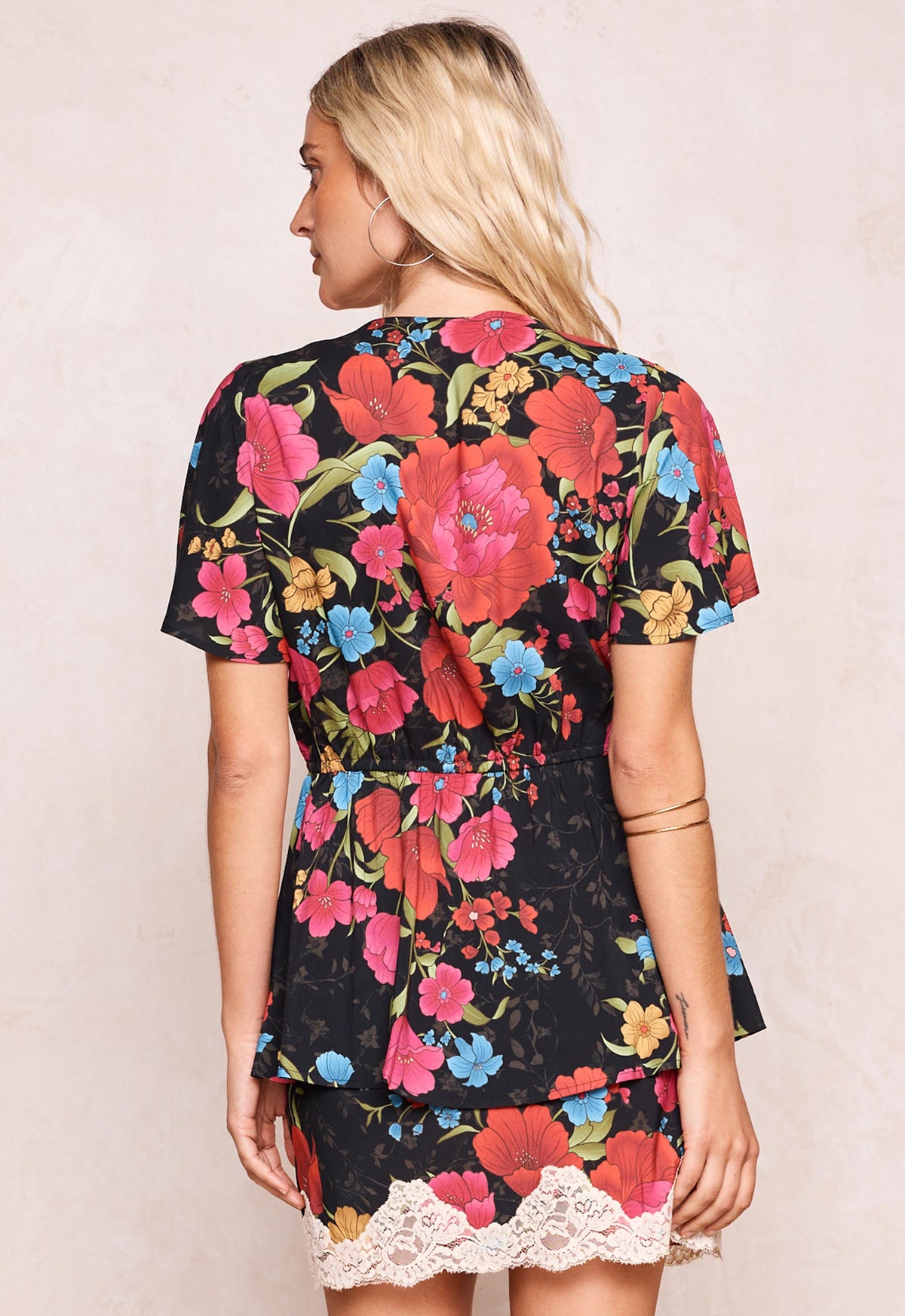 Spell - Isola Blouse - Midnight Bloom