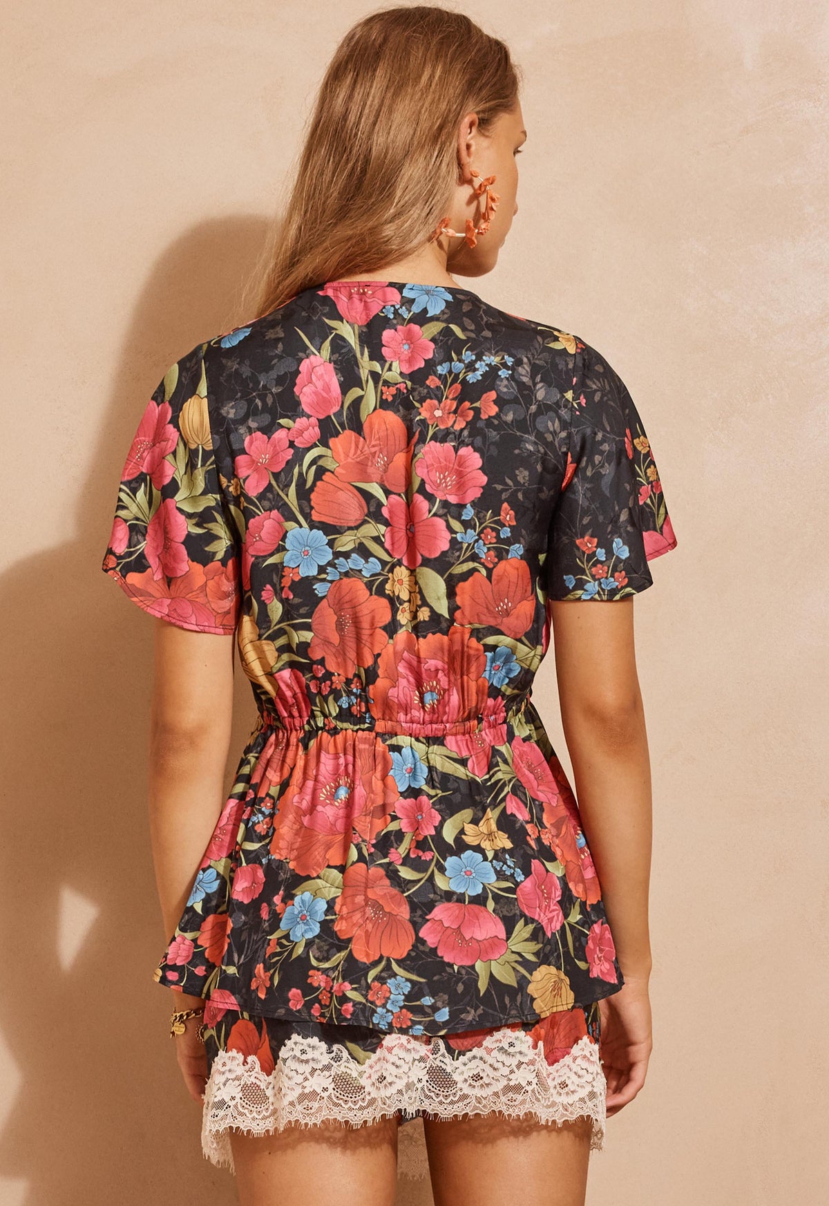 Spell - Isola Blouse - Midnight Bloom