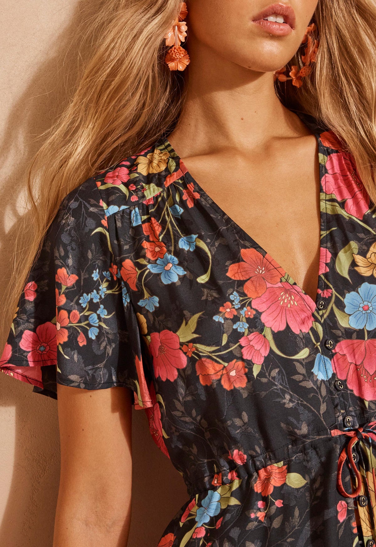 Spell - Isola Blouse - Midnight Bloom
