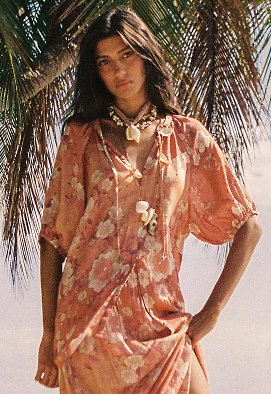 Spell - Isola Short Sleeve Blouse - Sunfade