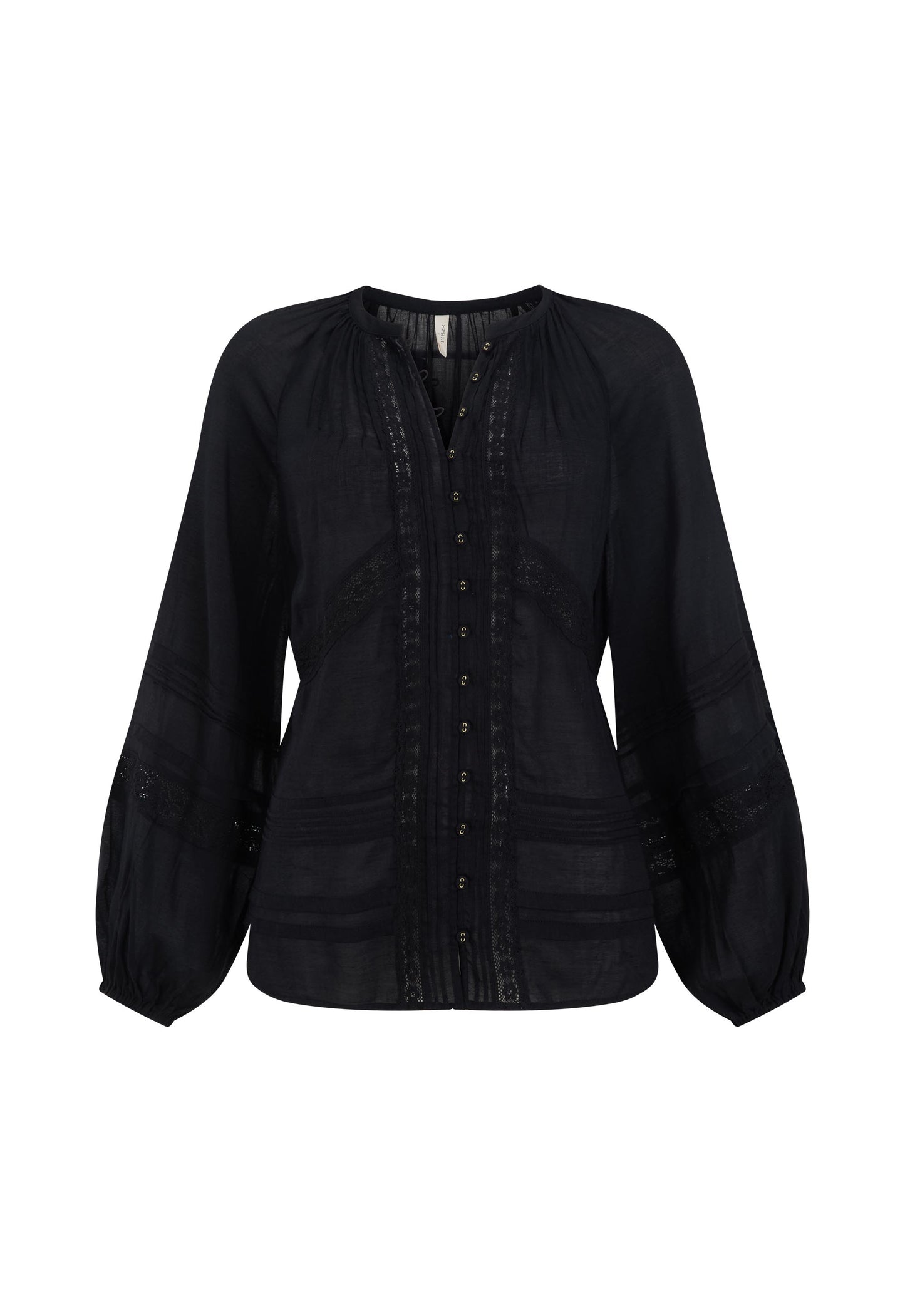Spell - Hera Lace Blouse - Vintage Black
