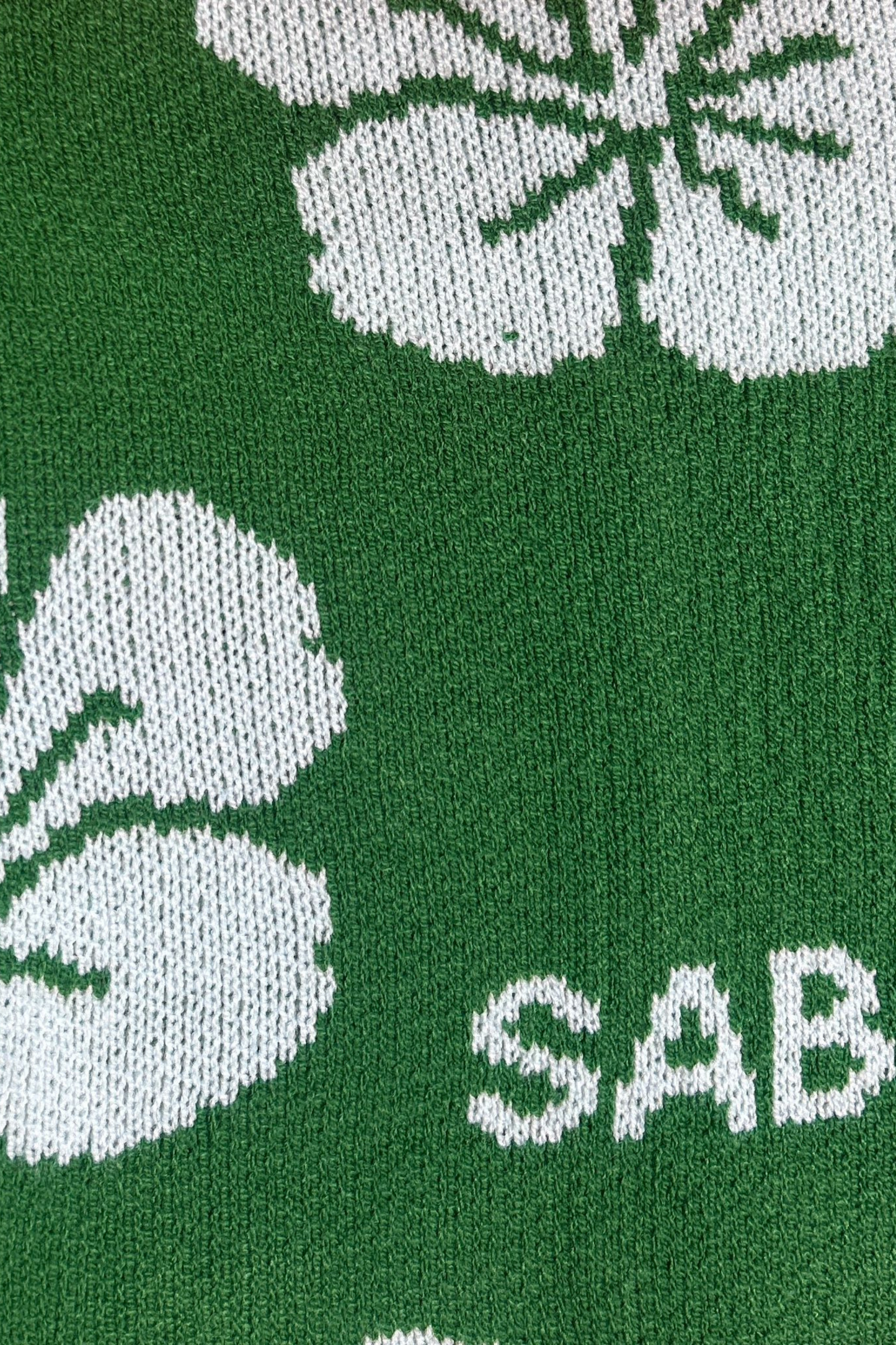 Sabbi - The Hibiscus Knit Bike Pants - Green
