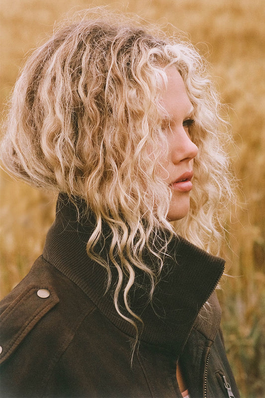 Spell - Fontaine Leather Bomber Jacket - Vintage Brown
