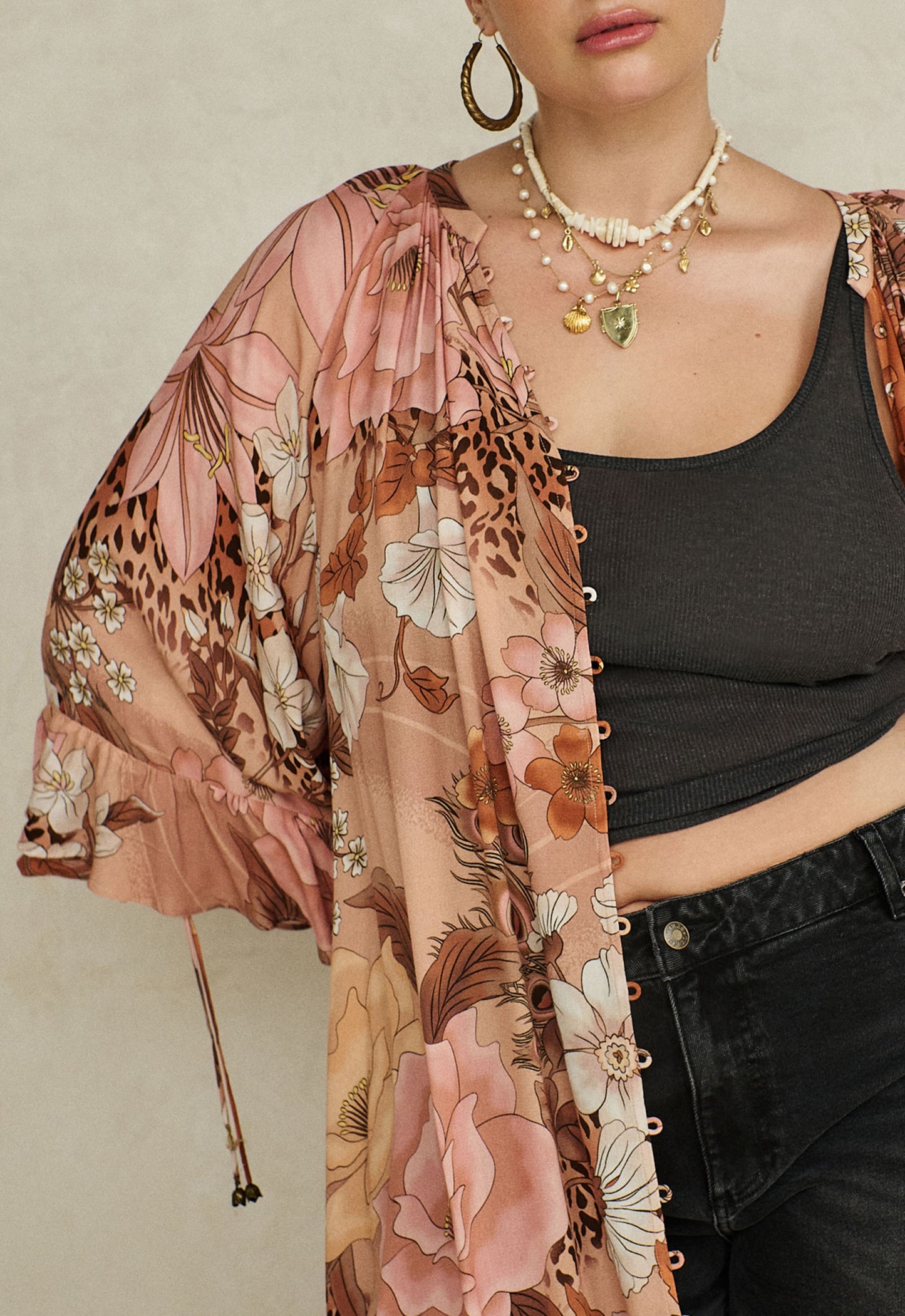 Spell - Isabella 2.0 Singlet - Charcoal