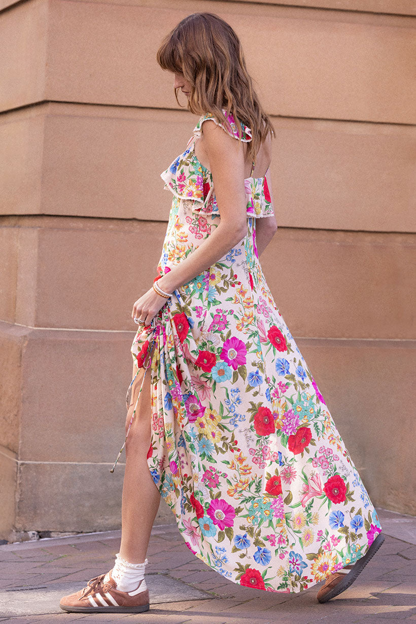 Spell - Valley Of The Dolls Strappy Gown - Opal