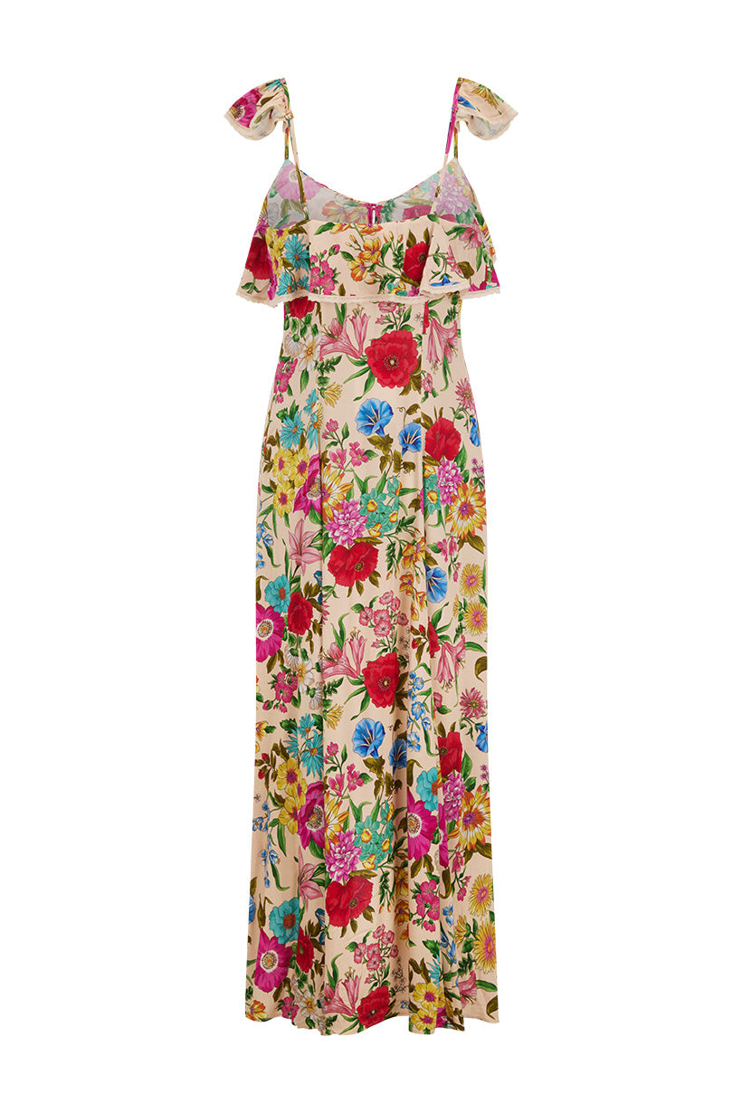 Spell - Valley Of The Dolls Strappy Gown - Opal