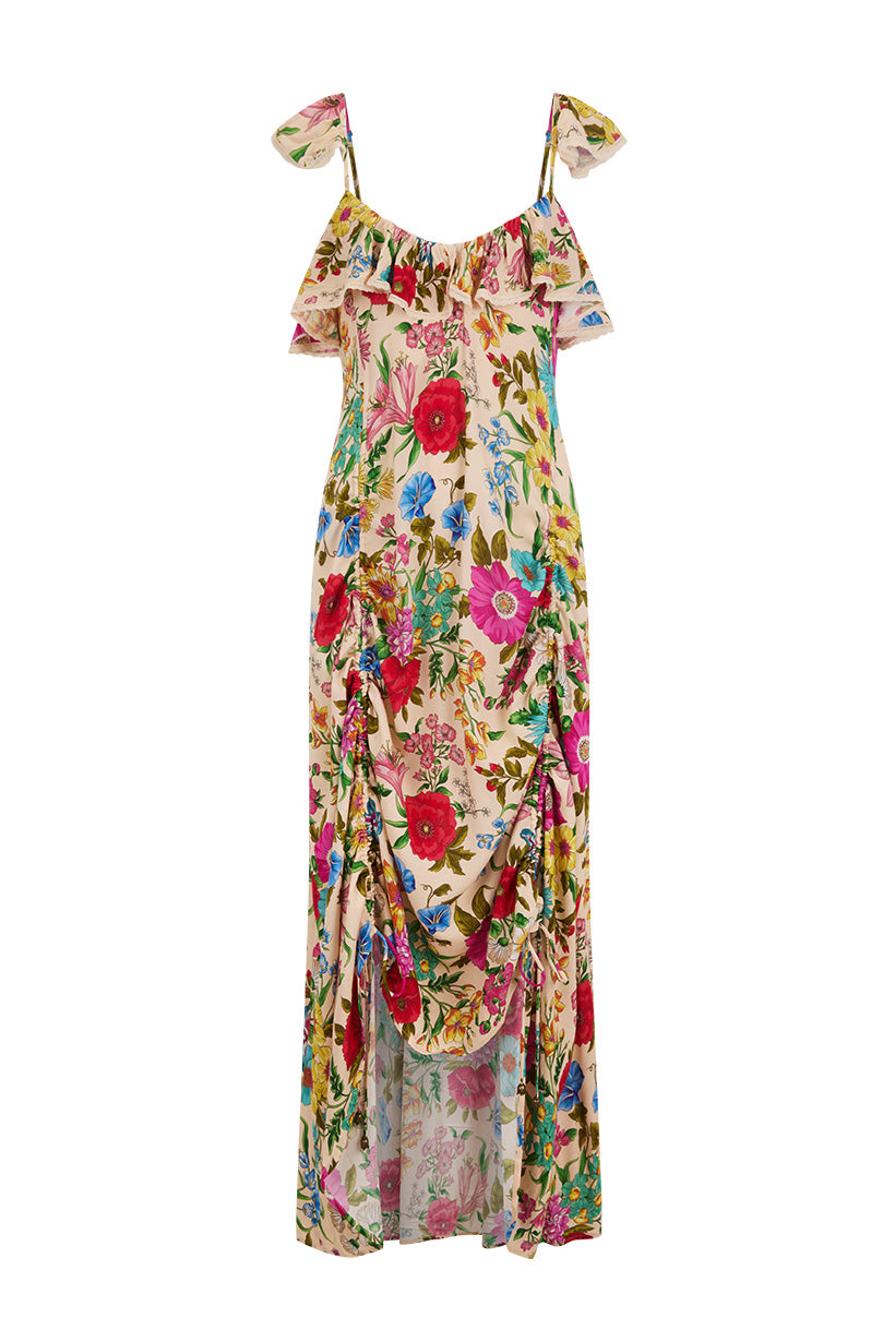 Spell - Valley Of The Dolls Strappy Gown - Opal