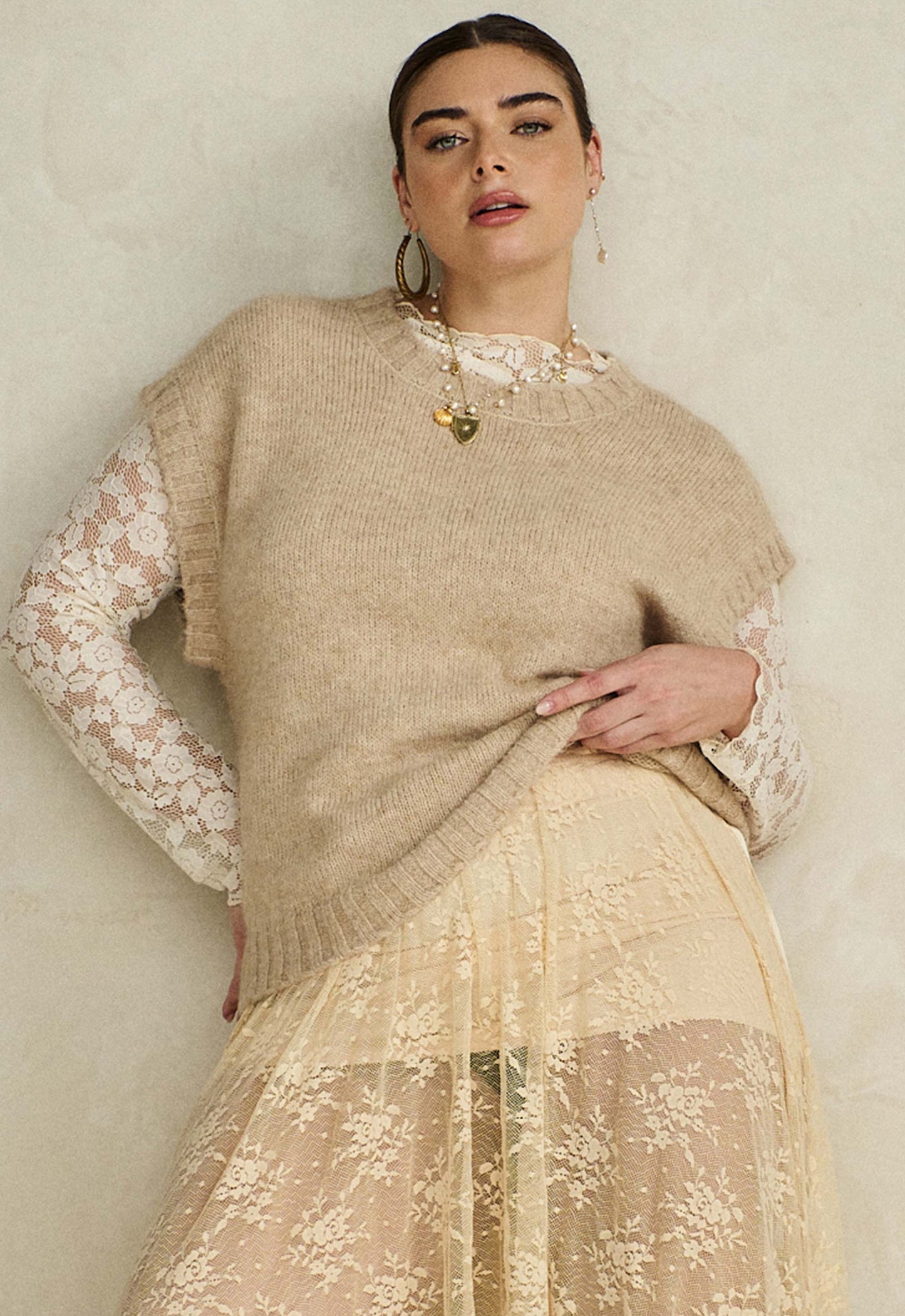 Spell - Darcy Vest - Sand