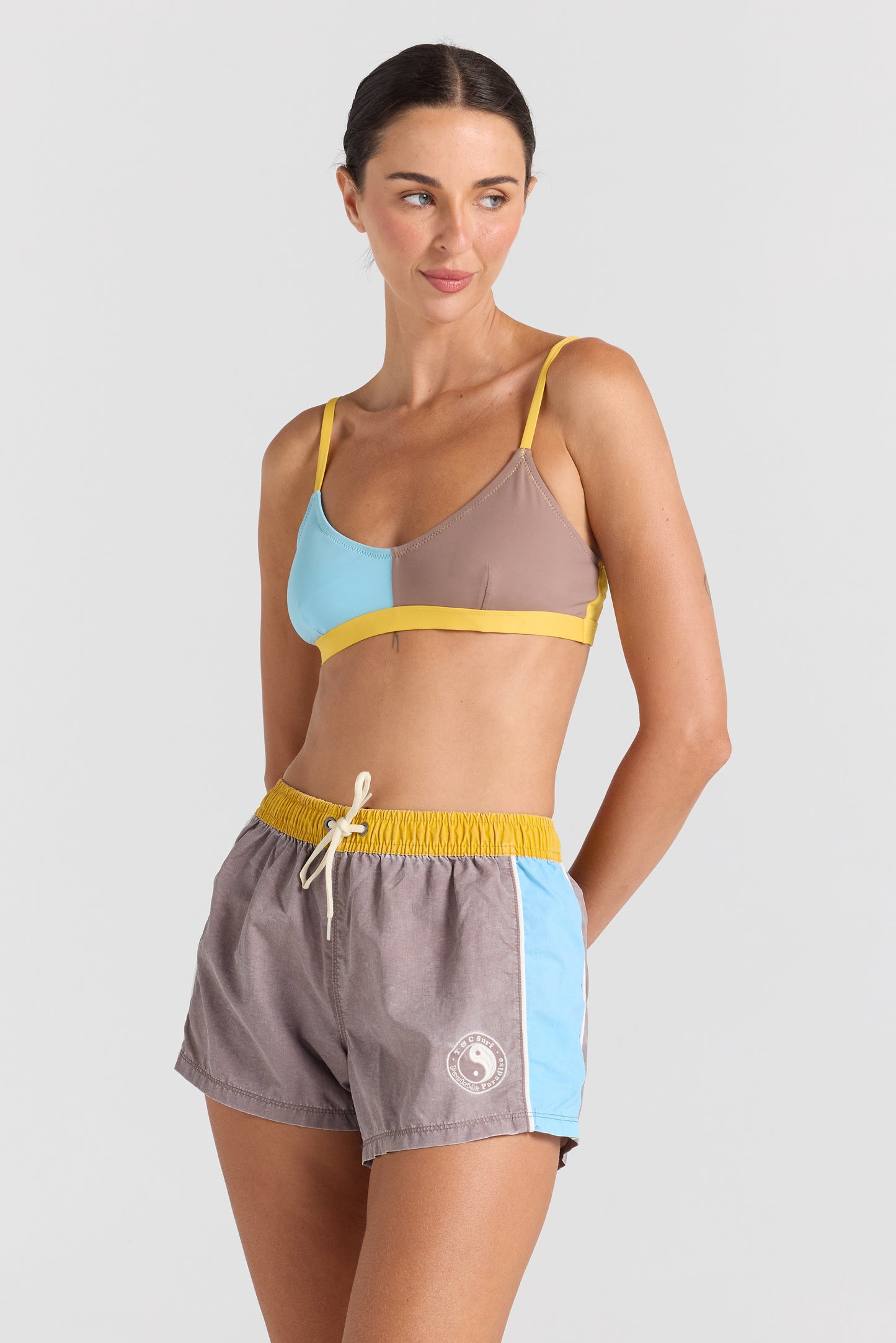 Poolside Paradiso X T&C Surf - Honolulu Scoop Bralette