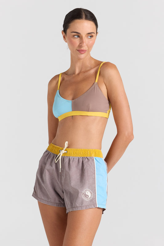 Poolside Paradiso X T&C Surf - Honolulu Scoop Bralette