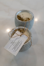 Load image into Gallery viewer, Moe and Me - Floral Candle Range - Cement Vessel
