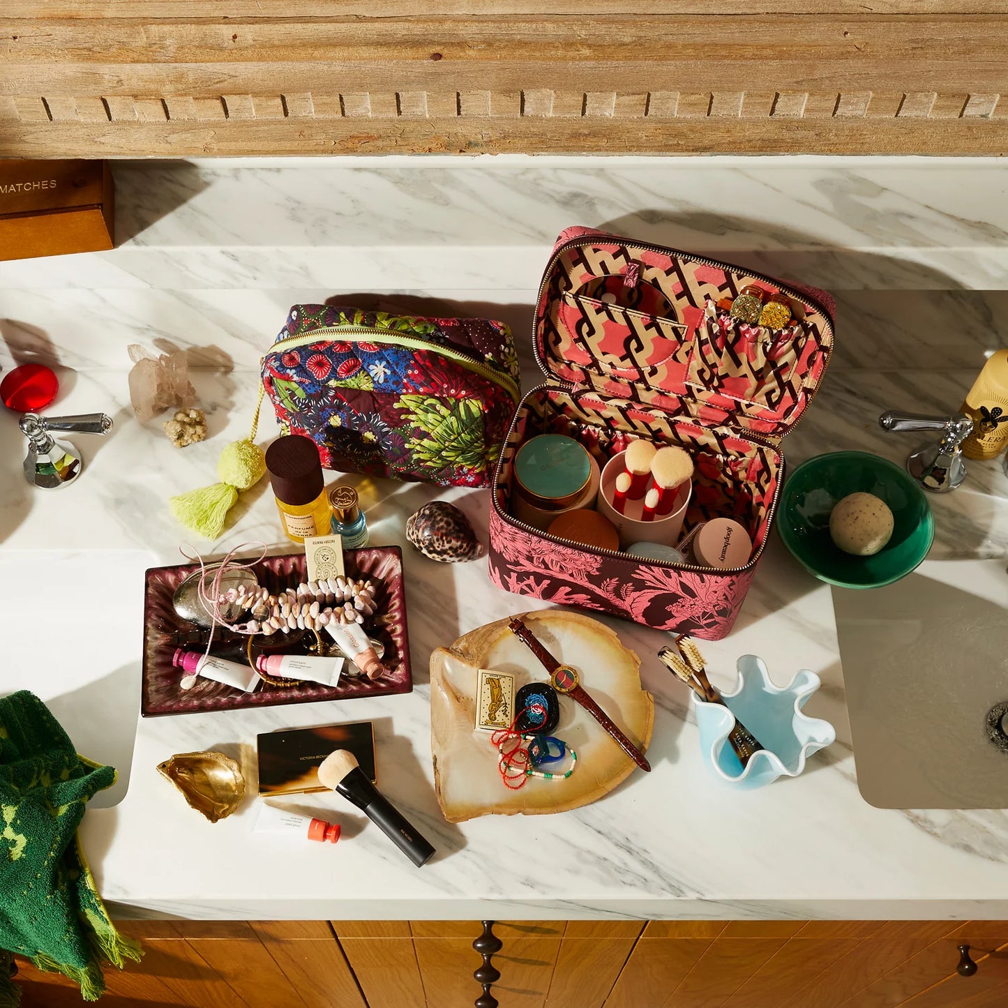 Sage X Clare - Cora Beauty Bag