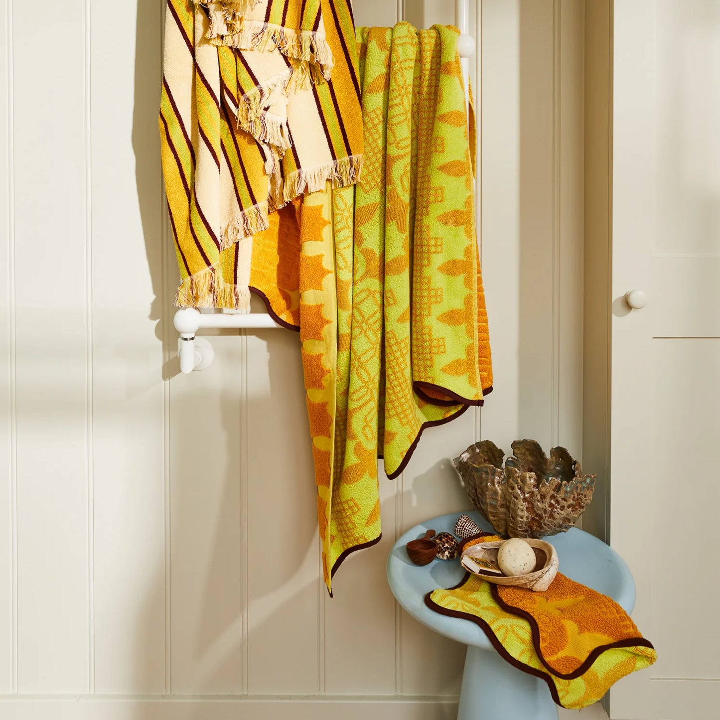 Sage X Clare - Esme Bath Sheet - Dune