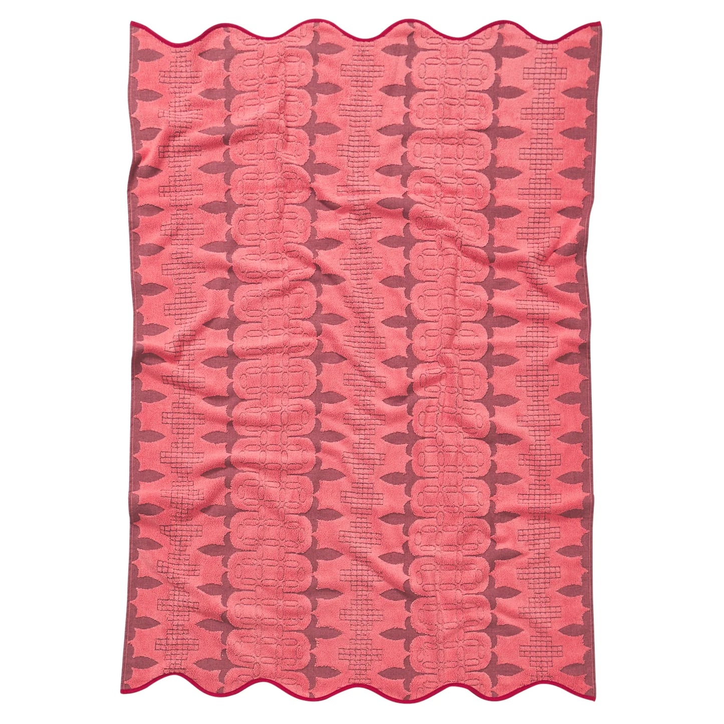 Sage X Clare - Esme Bath Sheet - Hibiscus