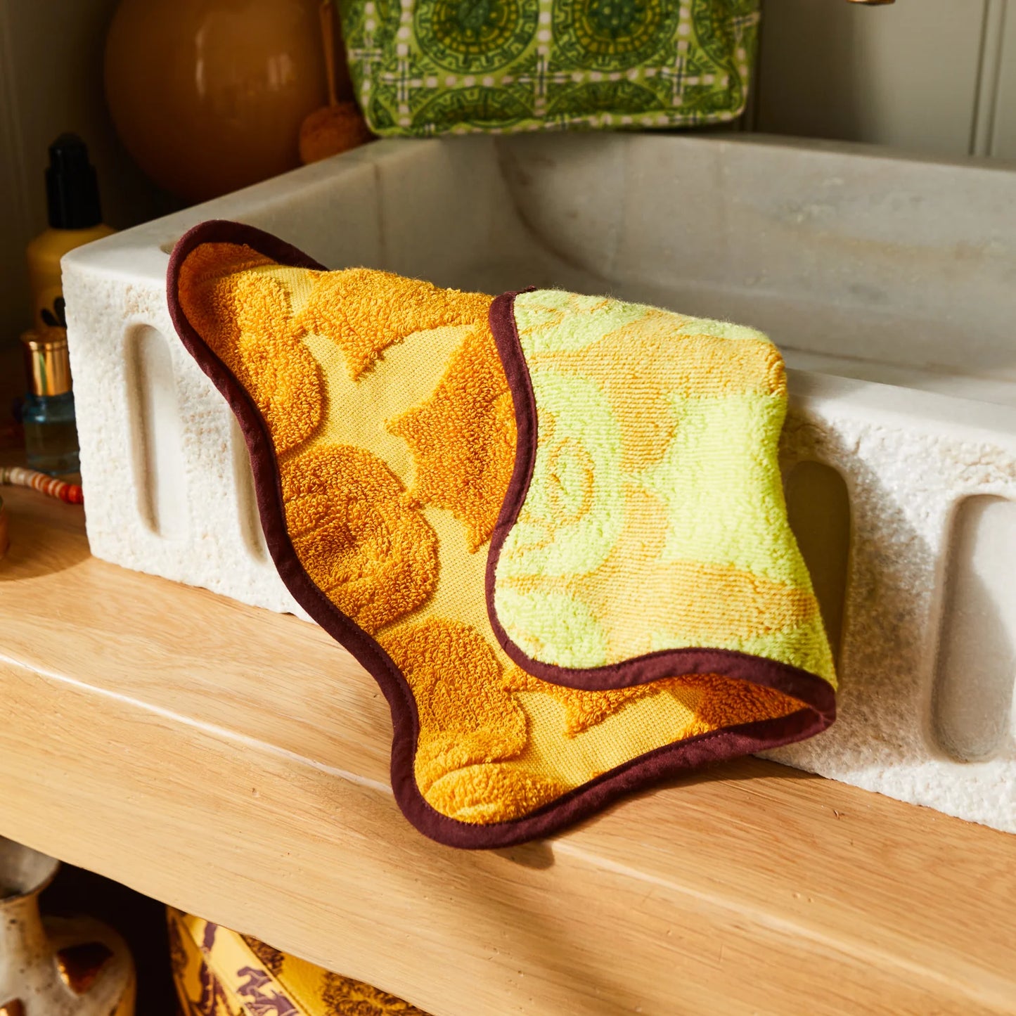 Sage X Clare - Esme Face Washer - Dune