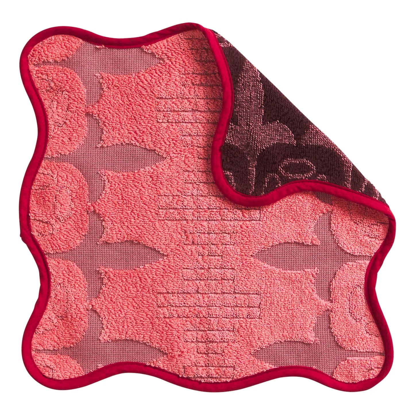 Sage X Clare - Esme Face Washer - Hibisbus