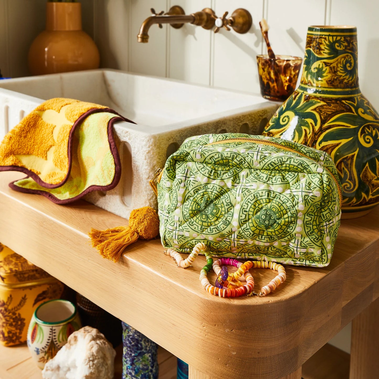 Sage X Clare - Gabriella Beauty Bag