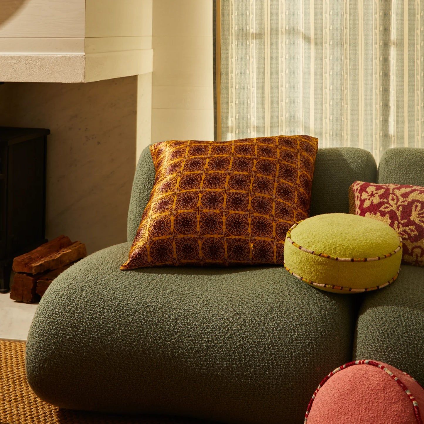 Sage X Clare - Gabriella Cushion - Dune