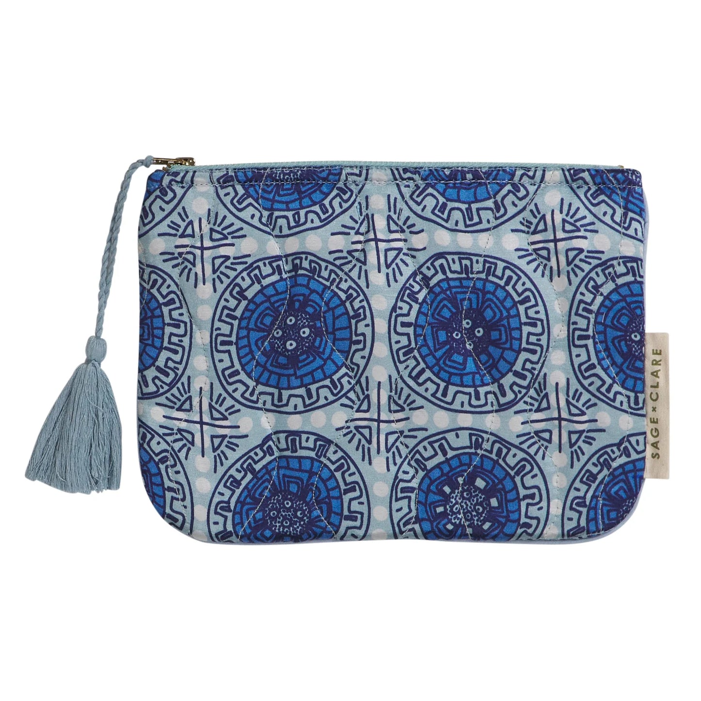 Sage X Clare - Gabriella Pouch - Azure