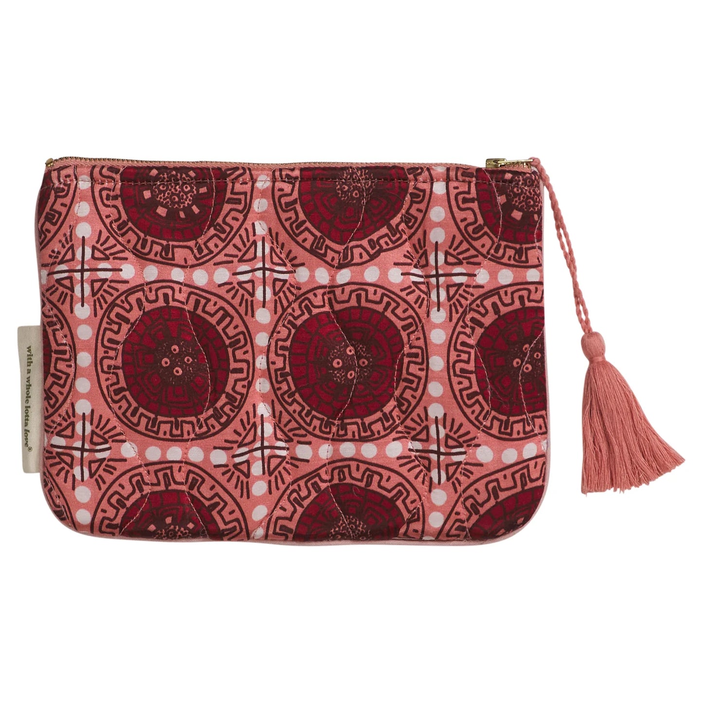 Sage X Clare - Gabriella Pouch - Hibiscus