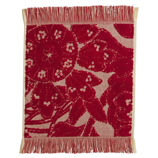 Sage X Clare - Lucia Face Washer Set - Crimson