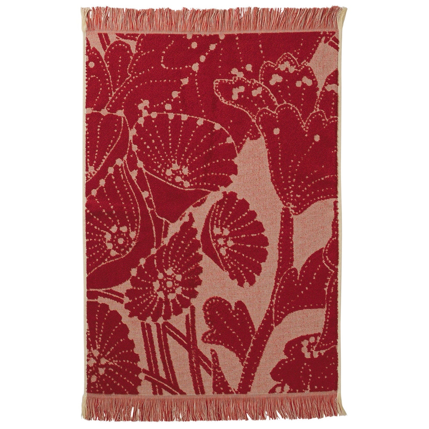 Sage X Clare - Lucia Hand Towel - Crimson