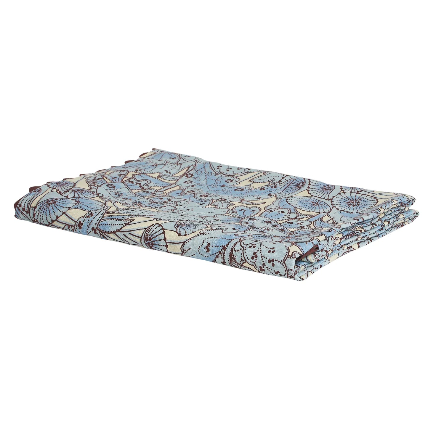 Sage X Clare - Lucia Table Cloth - Cerulean