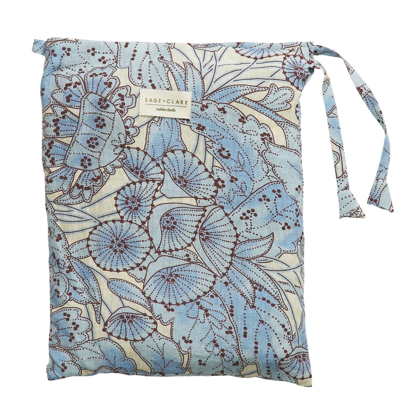 Sage X Clare - Lucia Table Cloth - Cerulean