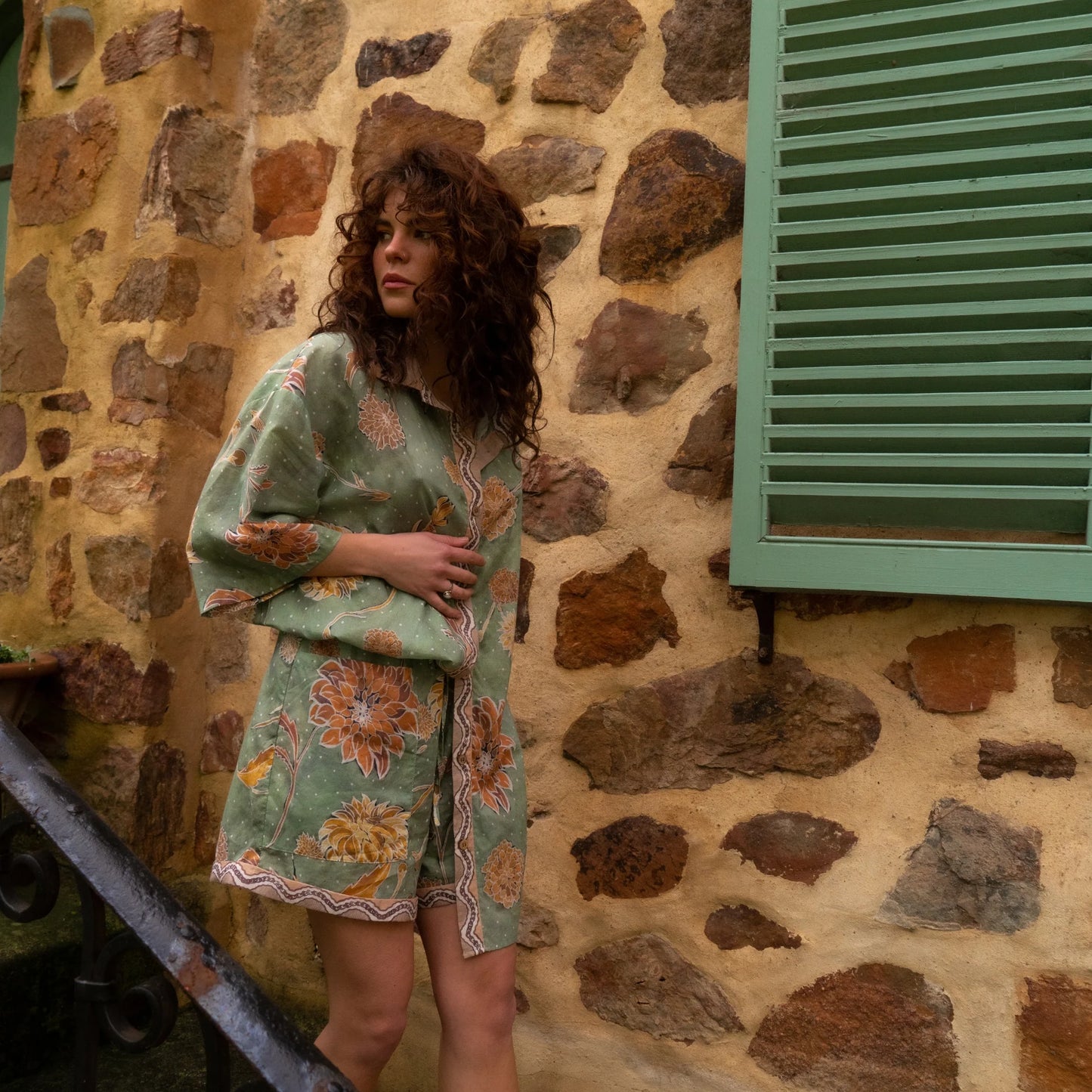 Wandering Folk - Dahlia Moss Shorts