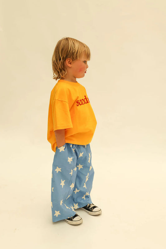 Sunday Siblings - Dusty Star Pants - Cobalt Blue