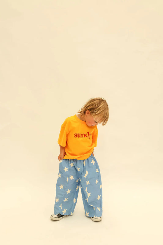 Sunday Siblings - Dusty Star Pants - Cobalt Blue