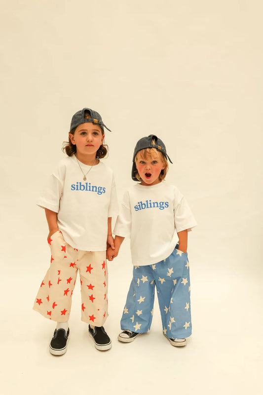 Sunday Siblings - Siblings Tee - White