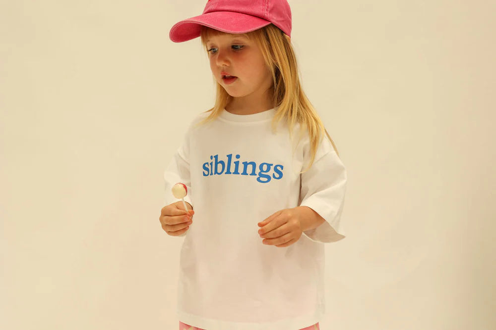 Sunday Siblings - Siblings Tee - White
