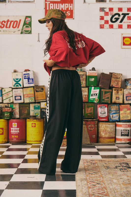 Sabbi - The Raving Hearts Pant - Black