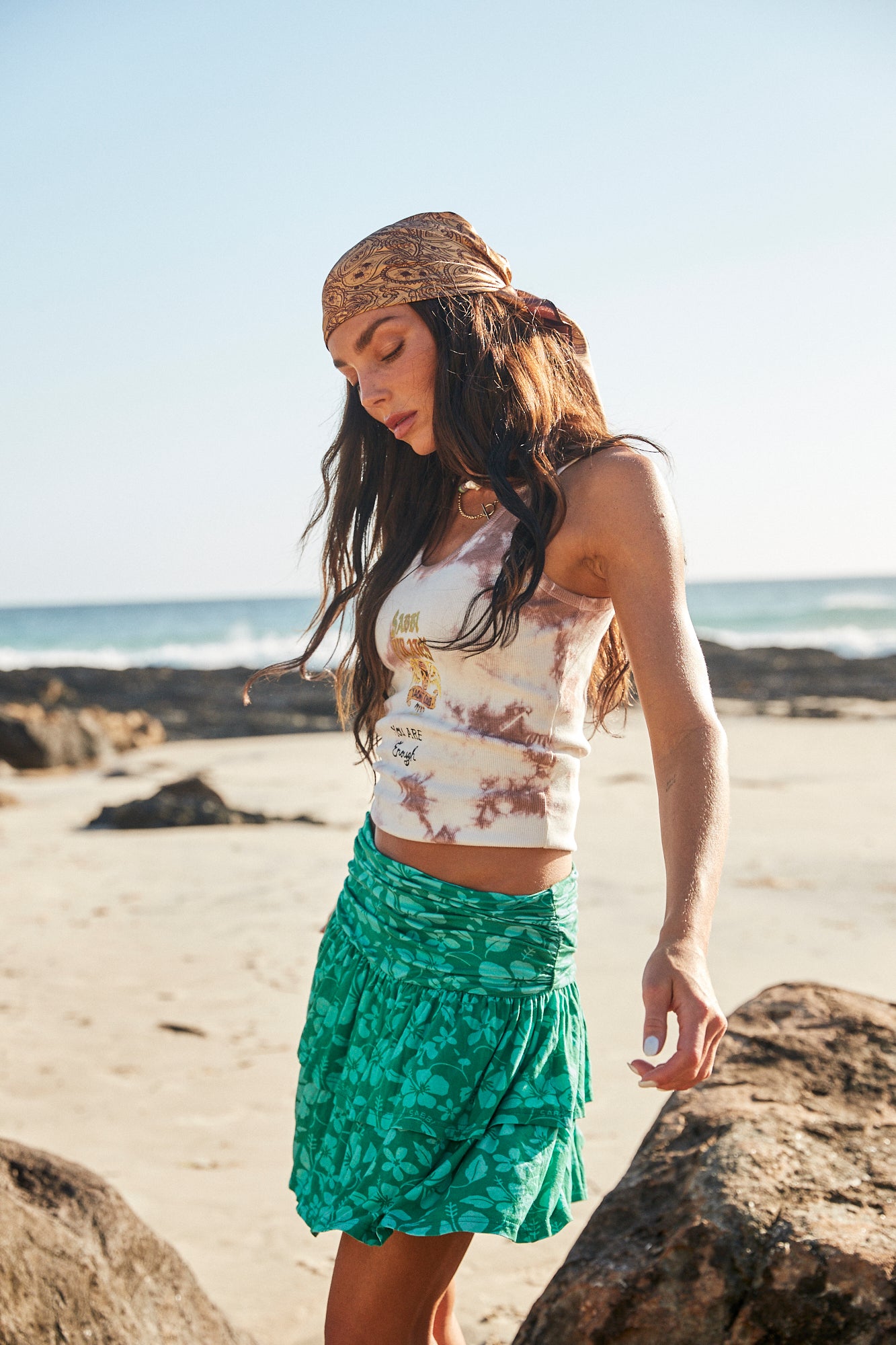 Sabbi - The Pirates Tank - Tie Dye