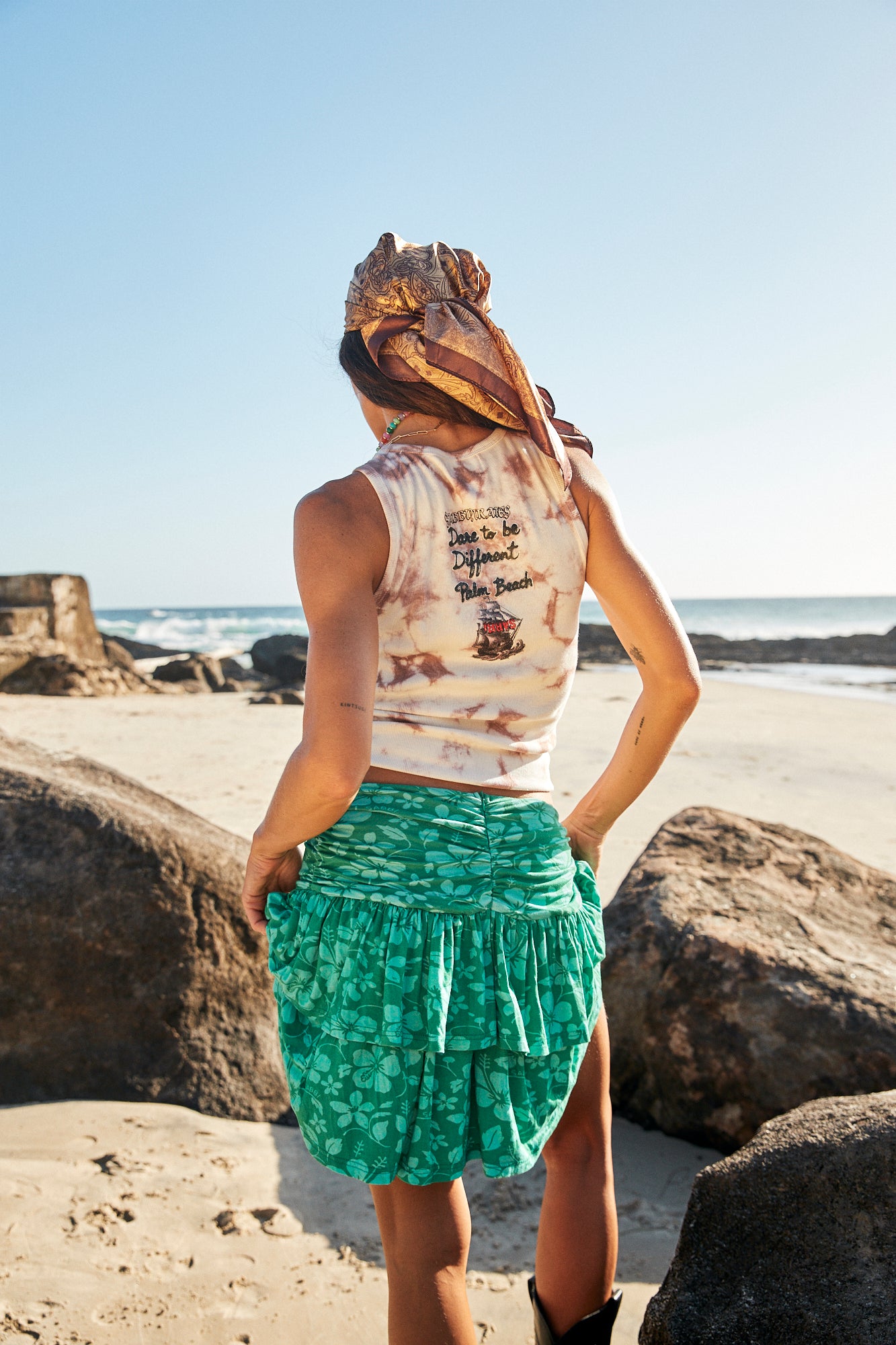 Sabbi - The Pirates Tank - Tie Dye