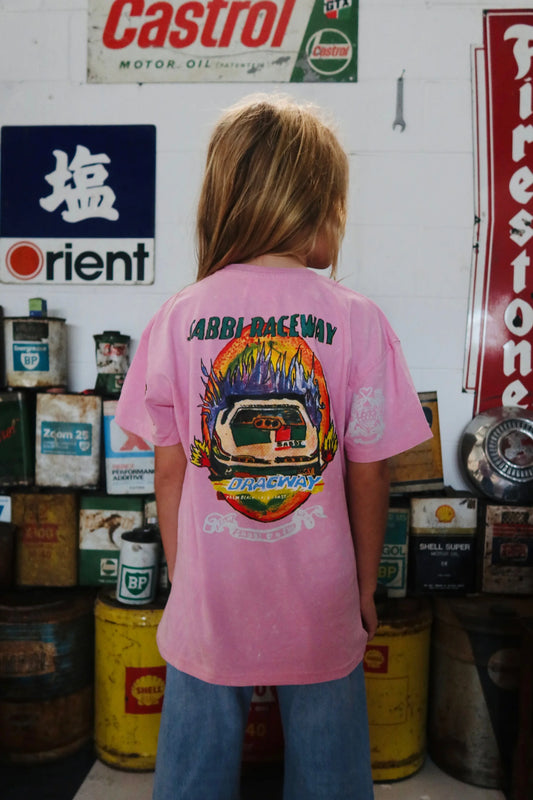 Sabbi - The Kids Sabbi Racing Tee - Pink